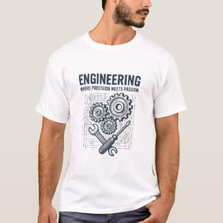 Camiseta Engenharia: onde a precisão encontra paixão