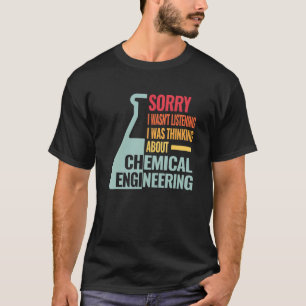 Camiseta engenharia química vintage homens química química