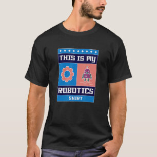 Camiseta Engenharia Robótica Engenharia Mecânica Robótica