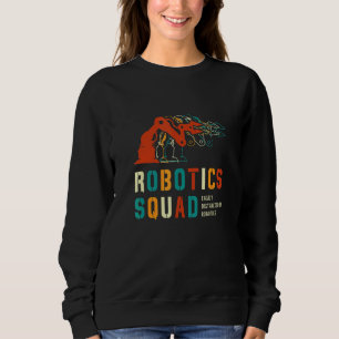 Camiseta Engenharia Robótica Mecânica de Robô Esquadrão