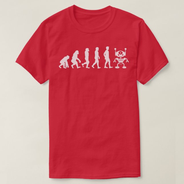 Camiseta Engenharia Robótica Robôs Humanoides Robôs Funerár (Frente do Design)
