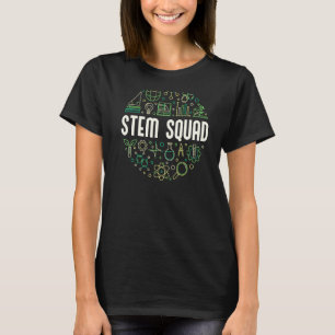 Camiseta Engenharia Técnica E Matemática Da Stem Squad Scie