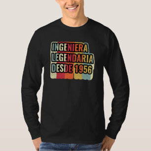 Camiseta Engenheira Lendária Desde 1956 Engenheira