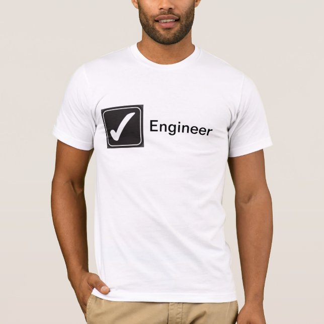 Camiseta Engenheiro (✔) (Frente)