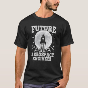 Camiseta Engenheiro Aeroespacial Futuro