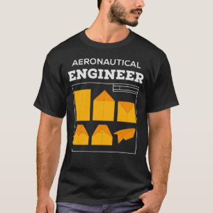Camiseta Engenheiro Aeronáutico Funny