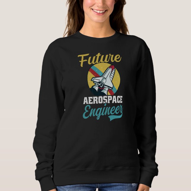 Camiseta Engenheiro Aerospace Futuro Engenheiro Aerospace (Frente)