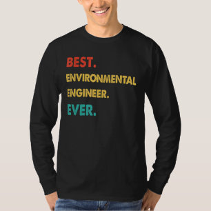 Camiseta ENGENHEIRO AMBIENTAL Melhor ENGENHEIRO AMBIENTAL