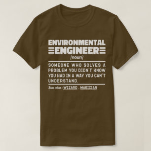 Camiseta Engenheiro Ambiental Novo Protetor da Natureza Eng
