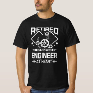 Camiseta Engenheiro aposentado