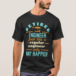 Camiseta Engenheiro Aposentado Frio De Reforma