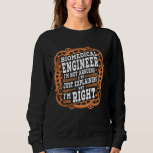 Camiseta Engenheiro Biomédico Sarcástico Engraçado