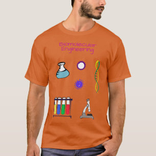 Camiseta Engenheiro biomolecular Engenharia química
