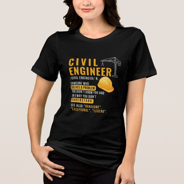 Camiseta Engenheiro Civil (Frente)