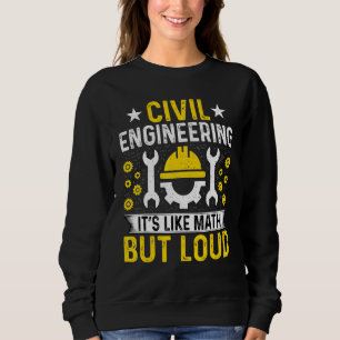 Camiseta Engenheiro civil é como matemática, mas alto inglê