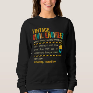 Camiseta Engenheiro Civil Estilo Vintage Substantivo Enge