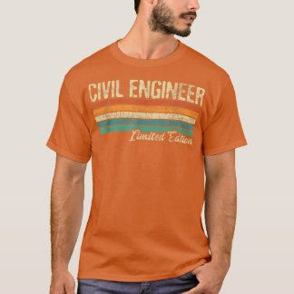 Camiseta Engenheiro Civil Ltd EditionBridge Builder Enginee