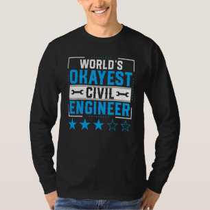 Camiseta Engenheiro Civil Mundo Engenheiro Civil Okayest