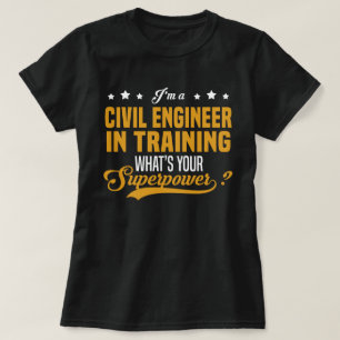 Camiseta Engenheiro Civil na Formação