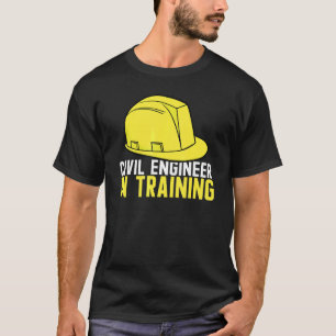 Camiseta Engenheiro Civil Na Formação Do Pai De Engenheiro