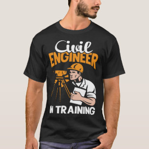 Camiseta Engenheiro Civil No Treinamento Do Conselho Exam P