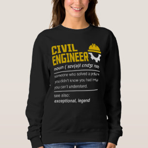 Camiseta Engenheiro Civil Substantivo Engenharia de Engen