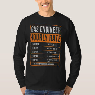 Camiseta Engenheiro De Aquecimento Do Reino Unido A Taxa Ho