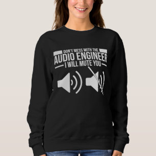 Camiseta Engenheiro de Áudio Irá Silenciar Você Engenharia