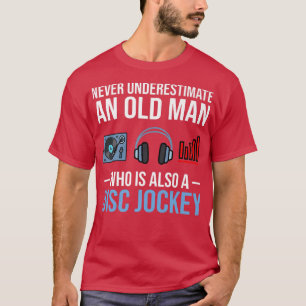 Camiseta Engenheiro de áudio Jockey de disco DJ Sens Música