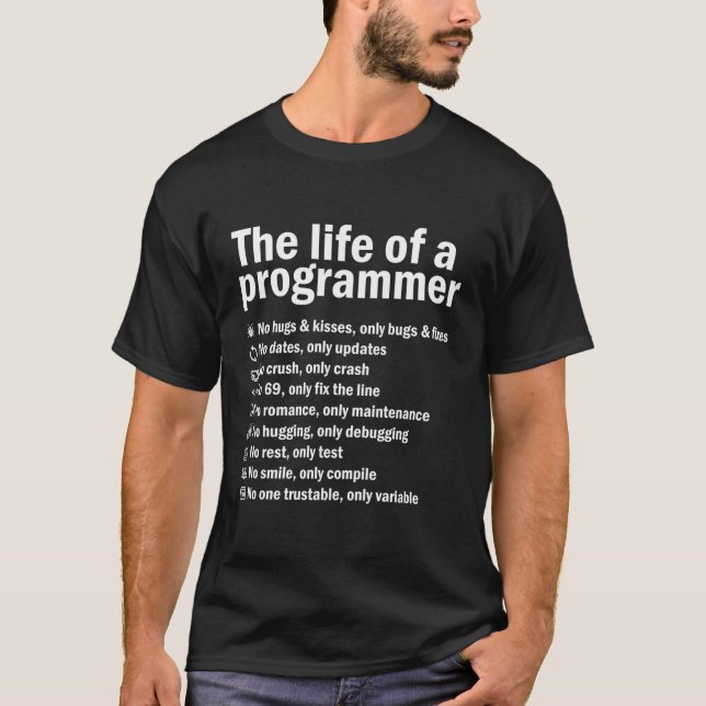 Camiseta Engenheiro de Ciência da Computação para o Dia do  (Frente)