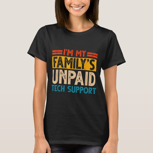 Camiseta Engenheiro de Computador Divertido Amante de Tecno (Frente)