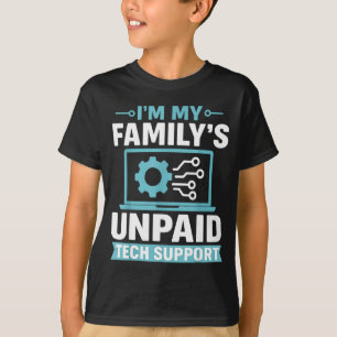 Camiseta Engenheiro de Computador Divertido Sou o Técnico N