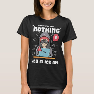 Camiseta Engenheiro de computador do Cyber Security Expert 