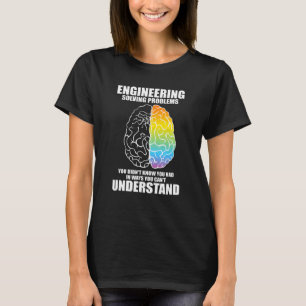 Camiseta Engenheiro de Definição de Engenharia Cérebro Cien