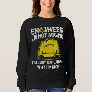Camiseta Engenheiro de Engenharia de Mens, não estou a argu