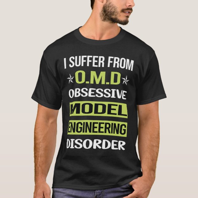 Camiseta Engenheiro de Engenharia Obsessive Love Model (Frente)