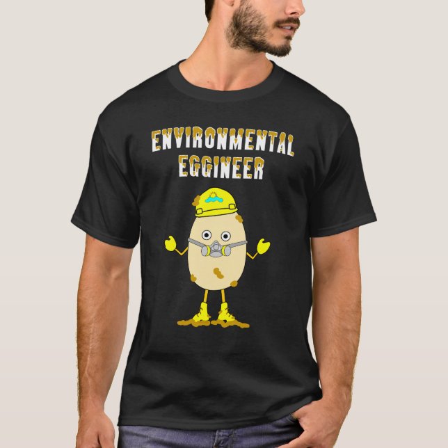Camiseta Engenheiro de Engenheiro Ambiental (Frente)