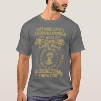 Camiseta Engenheiro de Garantia de Qualidade de Software qu