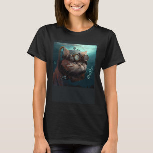 Camiseta Engenheiro de Gato Subaquático
