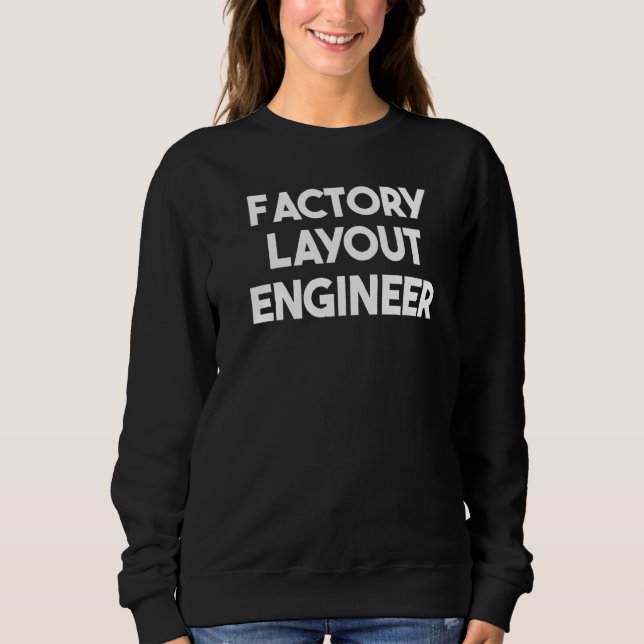 Camiseta Engenheiro de Layout de Fábrica (Frente)