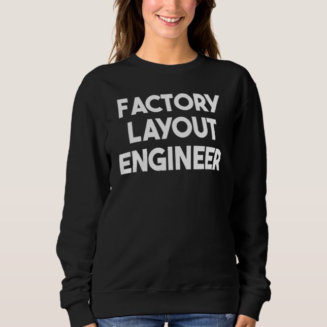 Camiseta Engenheiro de Layout de Fábrica (Frente)