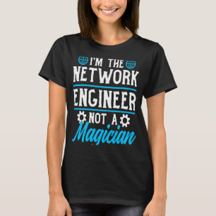 Camiseta Engenheiro de rede de engenharia de computador