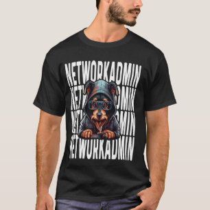 Camiseta Engenheiro de rede do Sysadmin de Administração de
