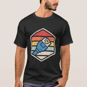 Camiseta Engenheiro De Rede Rj45 Do crachá