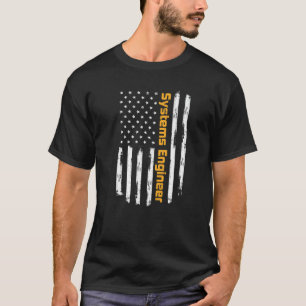 Camiseta Engenheiro de Sistemas Orud Carrer Vintage America