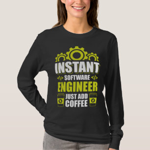 Camiseta Engenheiro de Software Instantâneo basta adicionar