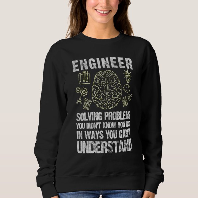 Camiseta Engenheiro de software para solução de problemas d (Frente)