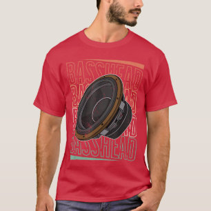 Camiseta Engenheiro de Som de Subwoofer Sintetizador de Áud