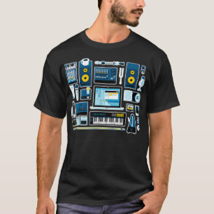 Camiseta Engenheiro de som Engenheiro de áudio de produç