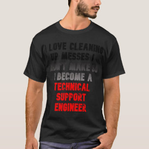 Camiseta Engenheiro de suporte técnico